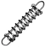 Ελατήριο Inox - Φ6 x L320mm