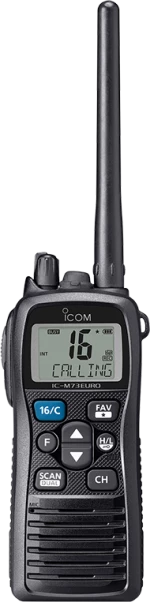Icom VHF Marine Transceiver Αδιάβροχος Φορητός Πομποδέκτης Χωρίς DSP IC-M73EURO#64