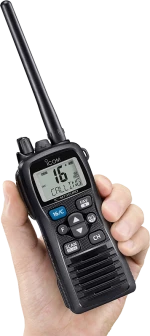 Icom VHF Marine Transceiver Αδιάβροχος Φορητός Πομποδέκτης Χωρίς DSP IC-M73EURO#64