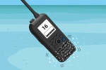Icom VHF Marine Transceiver Αδιάβροχος Φορητός Πομποδέκτης Χωρίς DSP IC-M73EURO#64