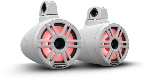 Rockford Fosgate Ηχεία M2 8” Color Optix™ 2-Way Horn Wake Tower Speakers - Λευκό