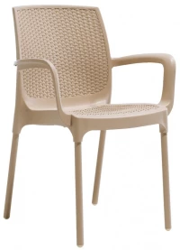 Parker πολυθρόνα Cappuccino 57x57x84(45)cm