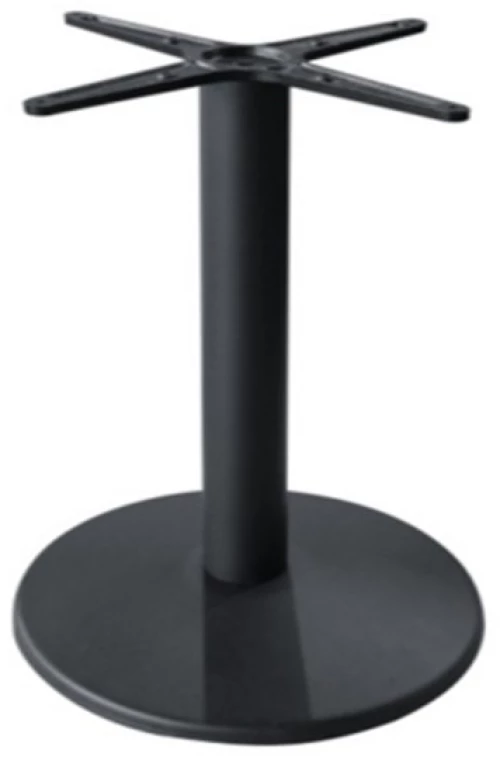 IR55 βάση μεταλλική Ø55x72cm ΜΑΥΡΟ