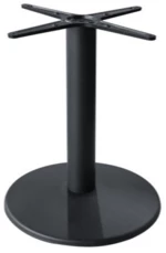 IR55 βάση μεταλλική Ø55x72cm ΜΑΥΡΟ