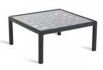 Garda side table ΑΝΘΡΑΚΙ 67.5x67.5x32