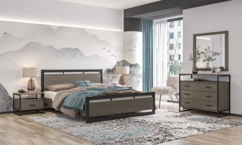Κρεβάτι Ελληνικής Κατασκευής No97 150/160x200cm