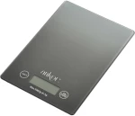 ΖΥΓΑΡΙΑ ΗΛΕΚΤΡΟΝΙΚΗ 5kg ΓΥΑΛΙΝΗ ΓΚΡΙ ΝΤΕΓΚΡΑΝΤΕ 16x23x2εκ.ANKOR