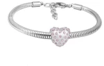 Ατσάλινο βραχιόλι με charm (B3260)