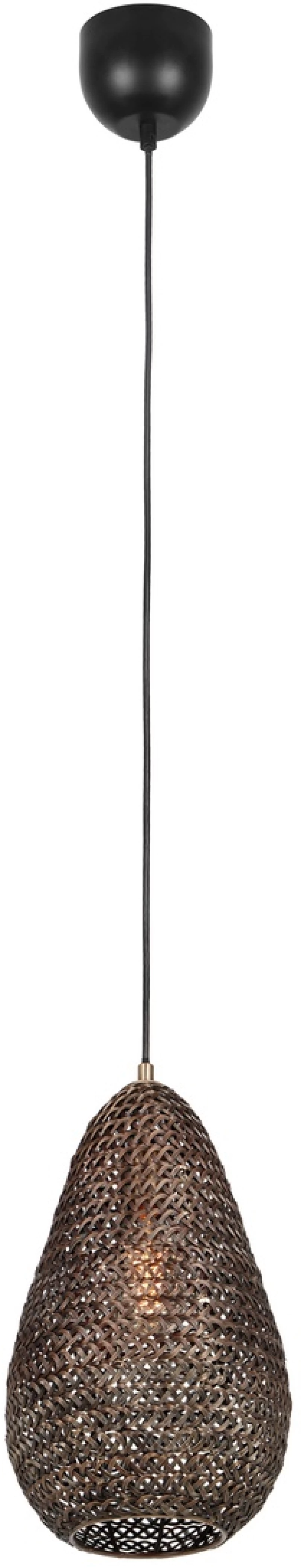 Φωτιστικό Κρεμαστό Trio Lighting ZIVA 365300104 Οξυντέ (Bronzed)