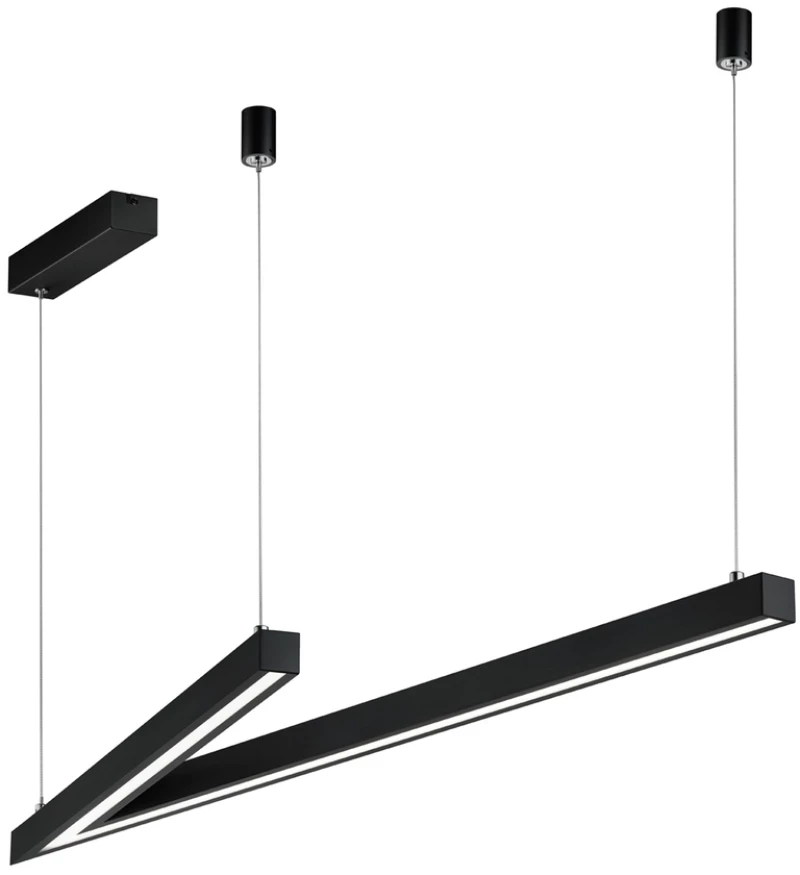 Φωτιστικό Κρεμαστό Cinque CICANTO 375010132 Μαύρο Ματ (Black Mat) 2000 - 4000K
