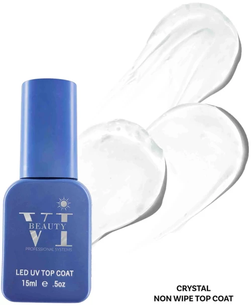 MIXCOCO Vi Crystal Top Coat Non Wipe HEMA FREE 15ml