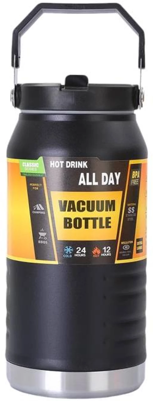 Φορητό παγούρι-θερμός - 1000ml - 123811 - Black