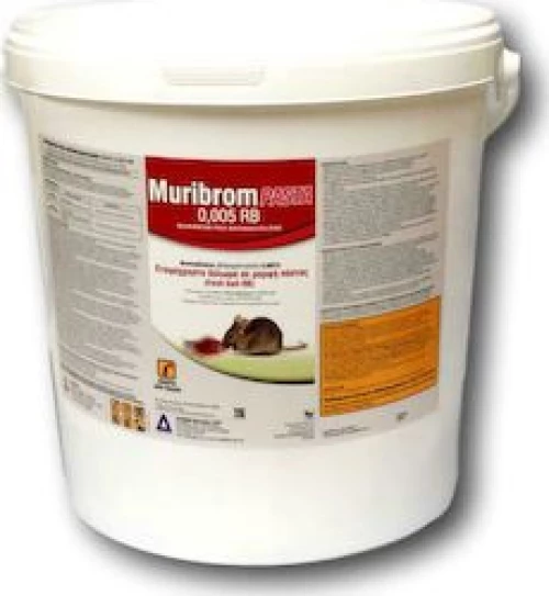 Muribrom Pasta 10Kg - Ποντικοφάρμακο/Τρωκτικοκτόνο