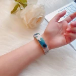 Λουράκι Σιλικόνης για Mi Band 3/4/5/6/7-Honey Peaches OEM