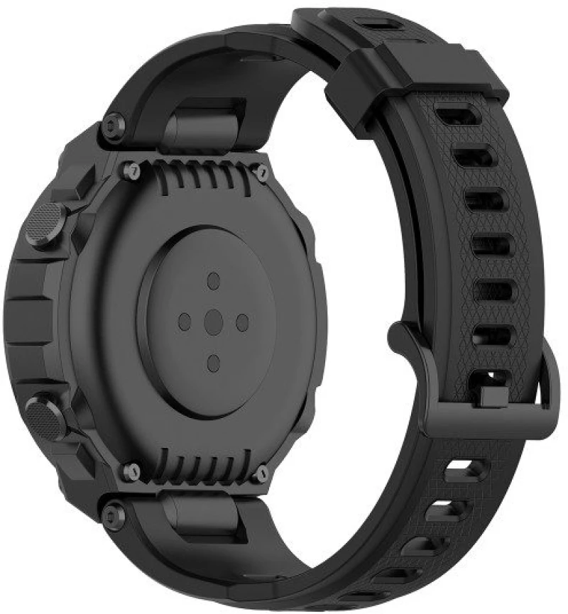 Ανταλλακτικό Λουράκι Σιλικόνης για Amazfit T-Rex - Μαύρο OEM