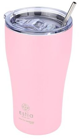 Estia Θερμός Coffee Mug Save The Aegean 350ml Blossom Rose 01-23157
