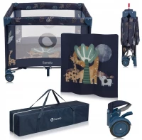 Lionelo Bonnie Παρκοκρέβατο Blue Navy