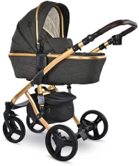 Πολυκαρότσι 3 σε 1 Lorelli RIMINI Premium Black Jasper