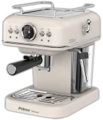 Primo Μηχανή Espresso 1050w 20Bar 1.2lt 3 Σε 1 Ιβουάρ-Χρώμιο 400445
