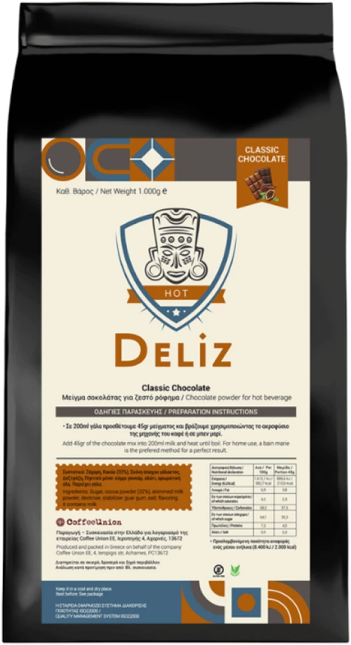 Deliz Σοκολάτας Classic 1000gr