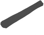 Compotech s.r.l.  Αυτοκόλλητη μοκέτα μαύρη (70x140cm)   11.625