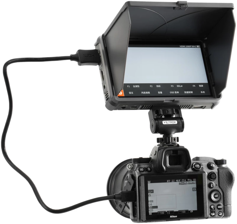 Viltrox DC-X2 6" Full HD HDMI On-Camera Monitor With Touchscreen and 4K Support