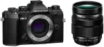 OM SYSTEM OM-5 Mirrorless Μηχανή Kit 12-40mm f/2.8 Pro II (Black)