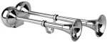 Κόρνα Διπλή Inox 12v