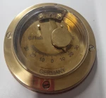 Διακοσμητικό Κλινόμετρο Μπρούτζινο Φ12cm