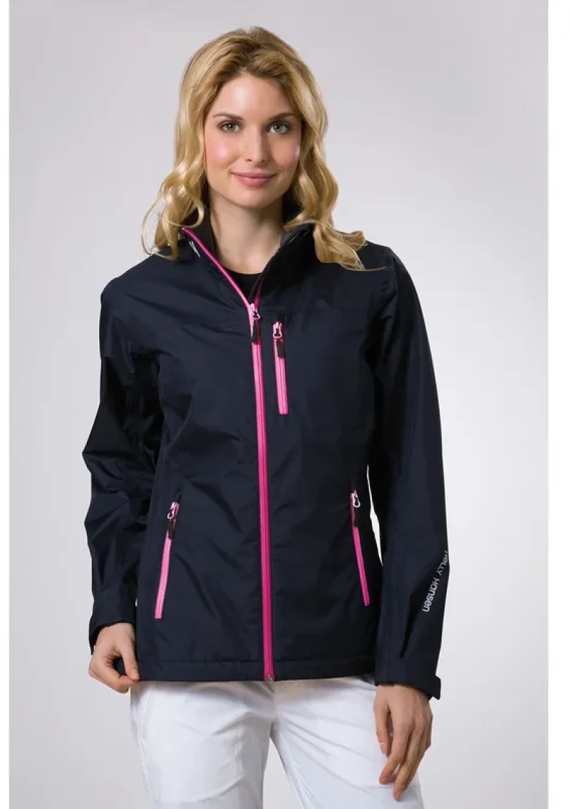 Helly Hansen Μπουφάν Ιστιοπλοΐας Γυναικείο Crew Sailing Jacket Navy