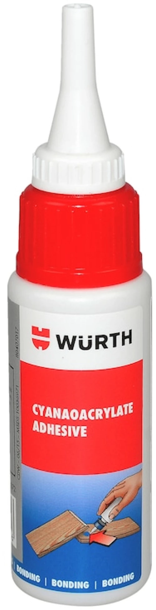 Wurth Κυανοακρυλική Κόλλα Στιγμής 18,86ml