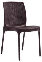 Parker καρέκλα Καφέ 58x55x89(45)cm
