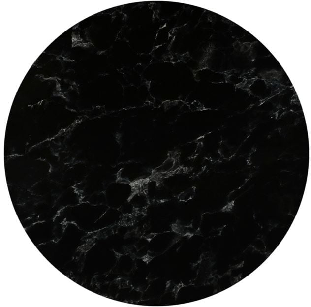 HPL (High Pressure Laminated) Επιφάνεια Τραπεζιού Απόχρωση Black Marble, Εξωτερικού χώρου