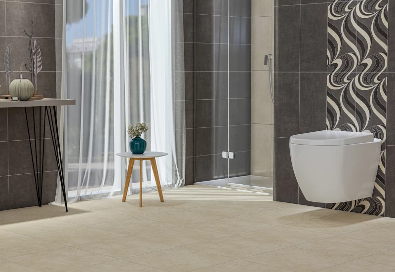 Πλακάκι Μπάνιου Horizon beige (Μπεζ) 25x50