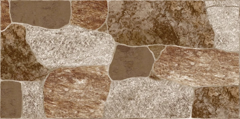 Πλακάκι Yucatan Brown (Καφέ) 30Χ60 8791 Απομίμηση Πέτρας