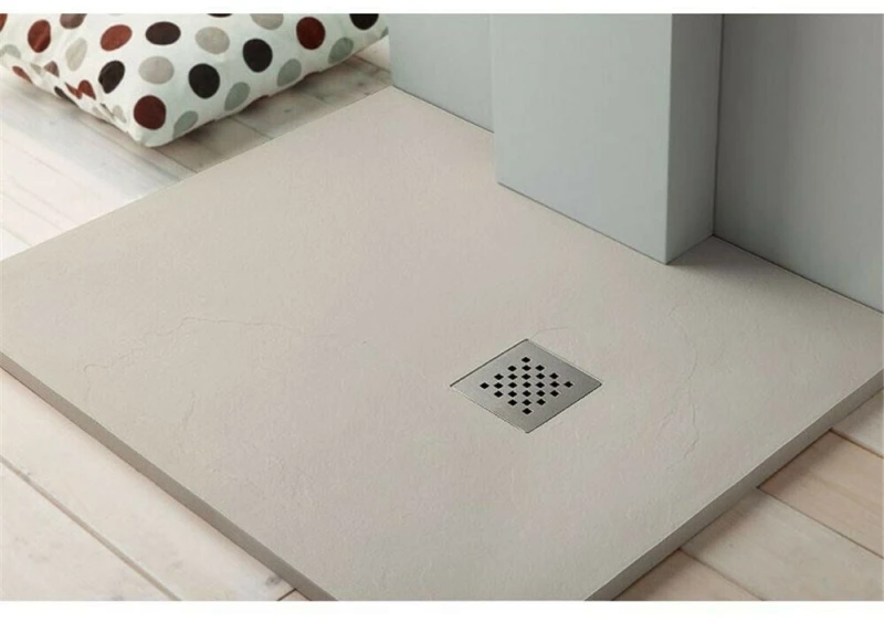 Ντουζιέρα Ορθογώνια Karag Pietra 80X180 Cream