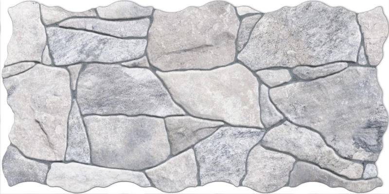 Πλακάκι Keros Piedra Gris 23×46 Απομίμηση Πέτρας