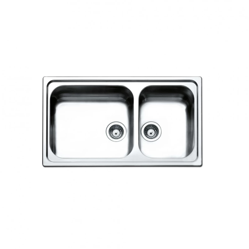 Νεροχύτης Κουζίνας Ανοξείδωτος Apell Linear 86Χ50 8520-110 Inox Σατινέ