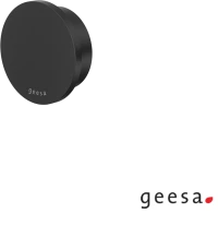 Άγκιστρο Μονό Επιτοίχιο Φ5,4 εκ. Geesa Opal 7245-400 Black Matt