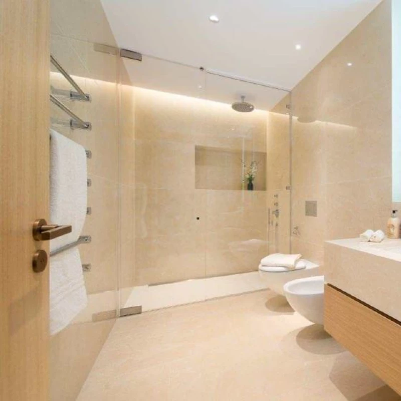 Πλακάκι Marazzi Allmarble Crema Marfil Natural Rt 60x60 cm MELS Ματ Μαρμαριζέ