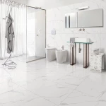 Πλακάκι Polo Carrara Satin 60Χ120 Λευκό Σατινέ Retificatto Karag