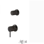 Μίκτης εντοιχισμού 3 εξόδων Με Εκτροπέα ELLE 316 La Torre Black Brushed