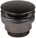 Βαλβίδα νιπτήρος clic-clac Armando Vicario Black Chrome 16001356-405