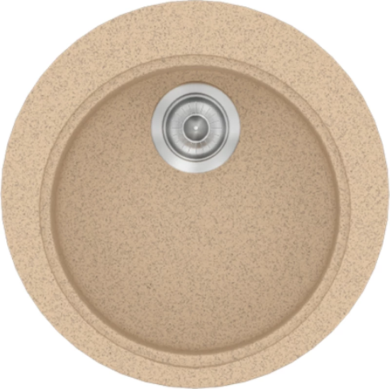 Νεροχύτης Γρανιτένιος Sanitec Classic Granite 316  (Ø48) Βαρέως Τύπου Granite Beige 10