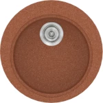 Νεροχύτης Γρανιτένιος Sanitec Classic Granite 316  (Ø48) Βαρέως Τύπου Granite Terracota 20