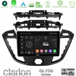 Clarion GL700 Series 8Core Android13 4+64GB Ford Transit Custom/Tourneo Custom Navigation Multimedia Tablet 9" Με Carplay & Android Auto