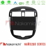 Nakamichi NAM5260 Series 4Core Android12 4+64GB Nissan Pulsar 2015-2018 Navigation Multimedia Tablet 9" Με Carplay & Android Auto