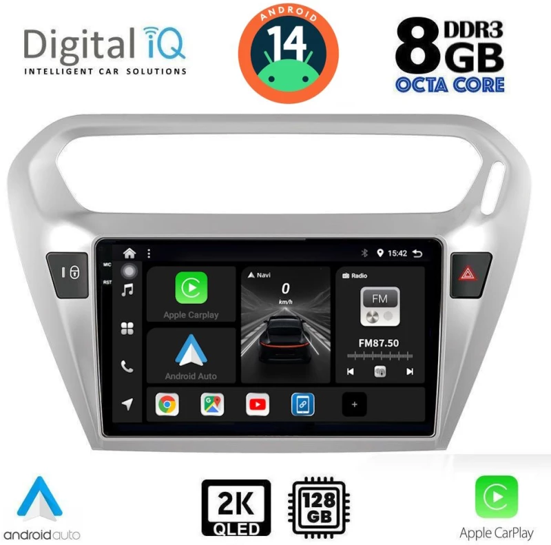 DIGITAL IQ BXF 8511_CPAA (9inc) MULTIMEDIA TABLET for CITROEN ELYSEE – PEUGEOT 301 mod. 2013>