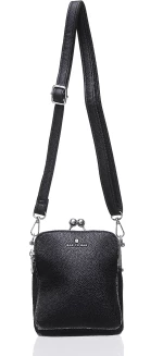 Τσάντα χιαστί KX-2415 - Μαύρο Bag to Bag