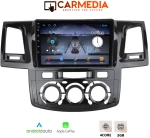 CARMEDIA CM209C-13 TABLET 9'' OEM TOYOTA HILUX 2005-2011 A/C-CLIMA